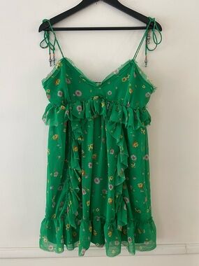 thirty thirty la green floral dress Thirty Thirty | Dresses | Floral Green Maxi Dress